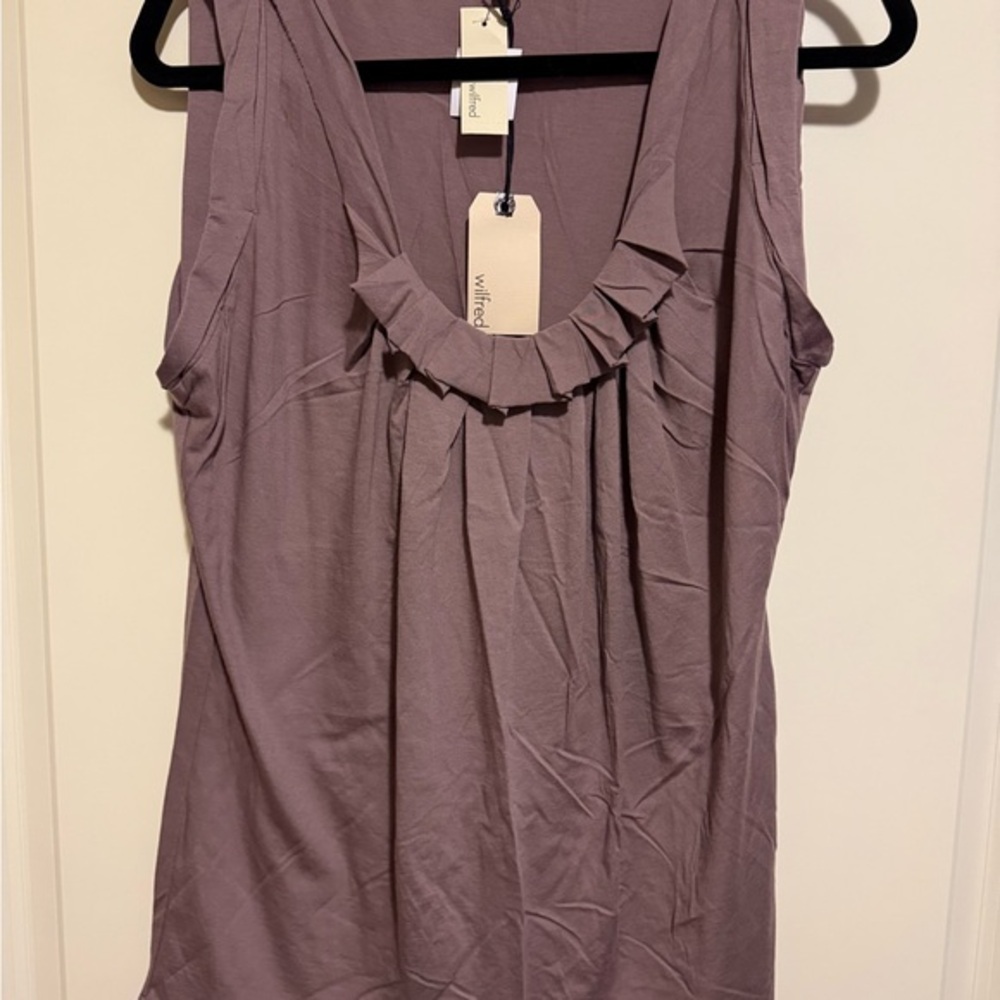 Mauve Wilfred Sleeveless Top